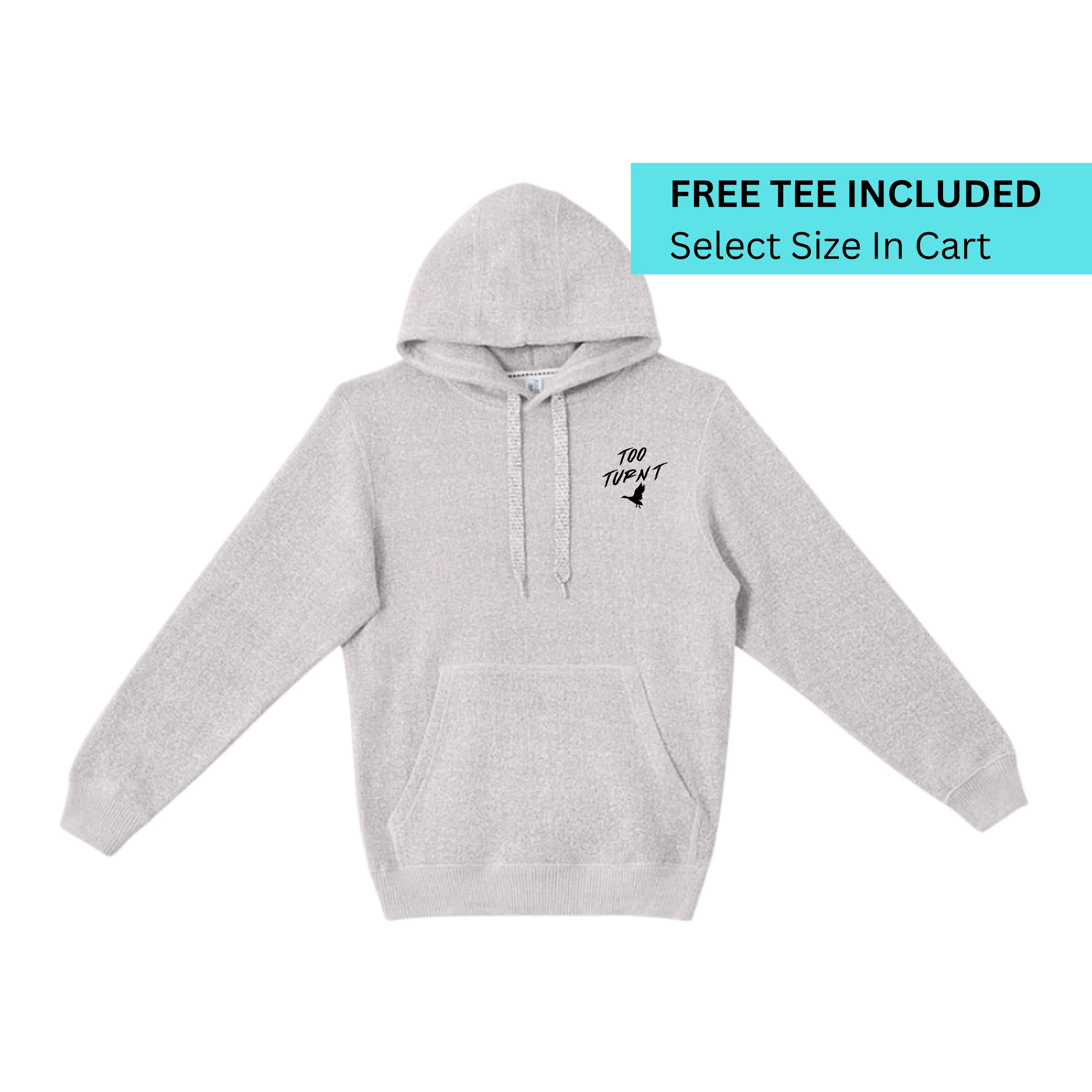 Too Turnt Fleece Hoodie